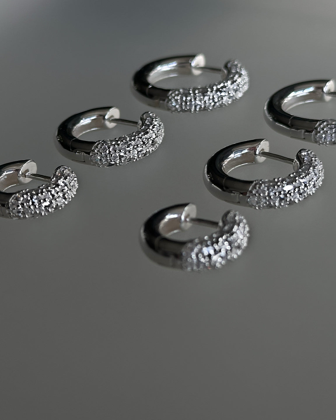 Bold Marquise Hoops Small