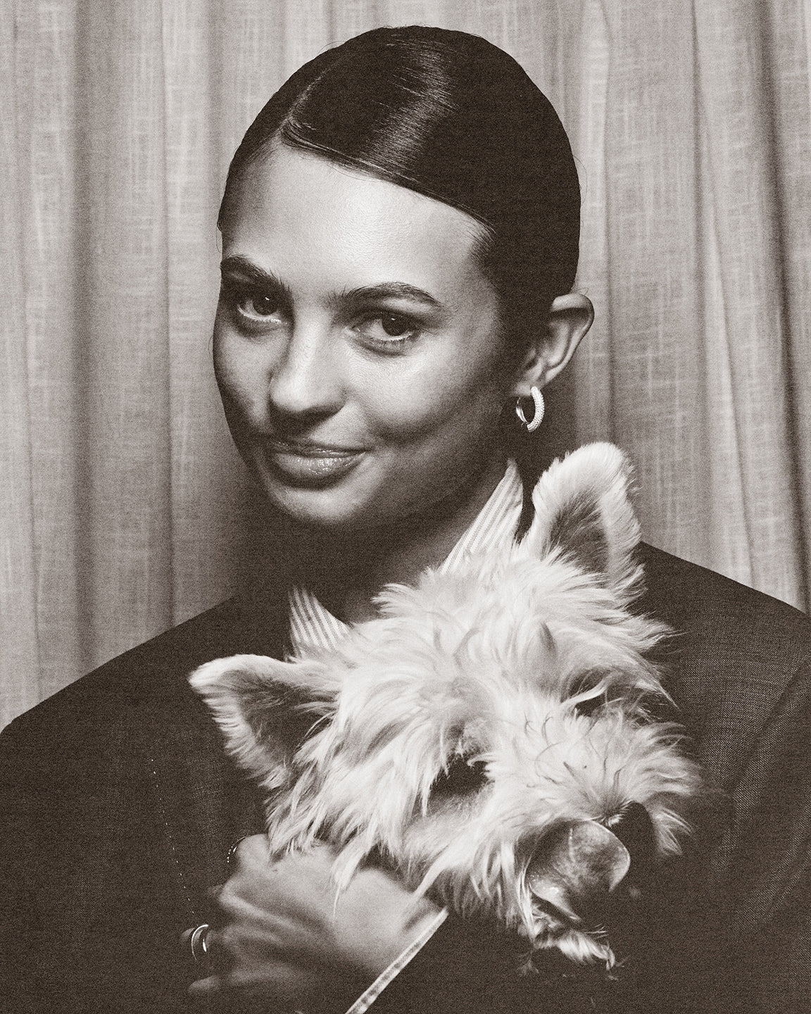 Bold Pave Hoops Large