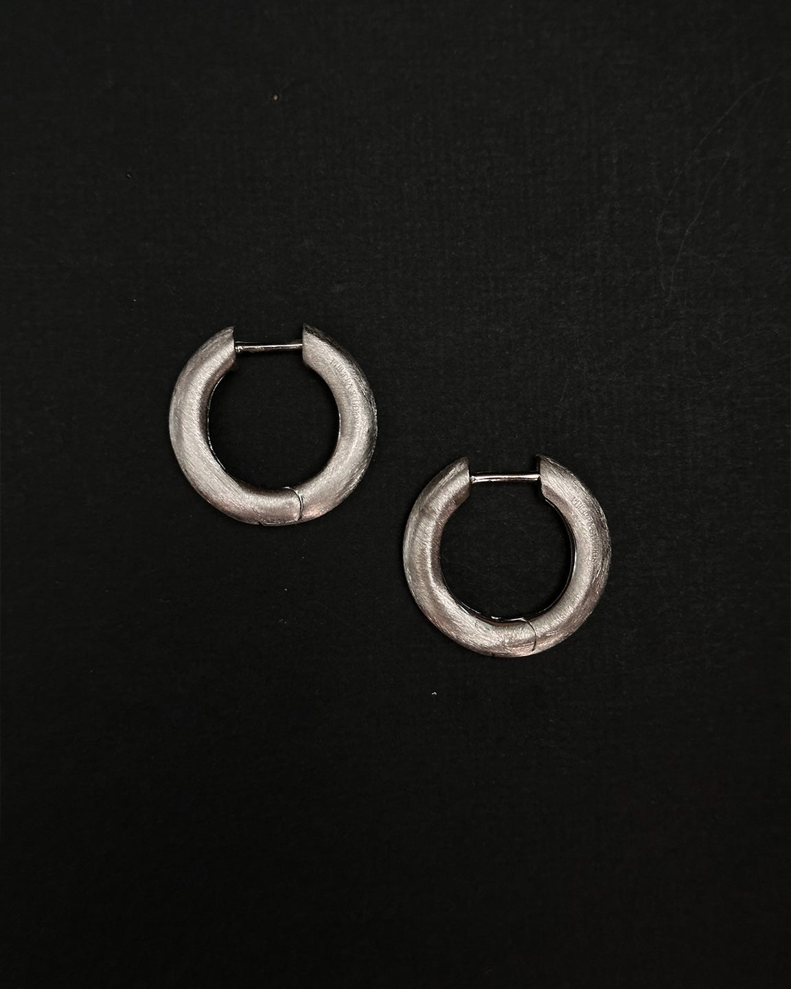 Bold Satin Hoops Large