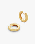 Bold Satin Hoops Medium