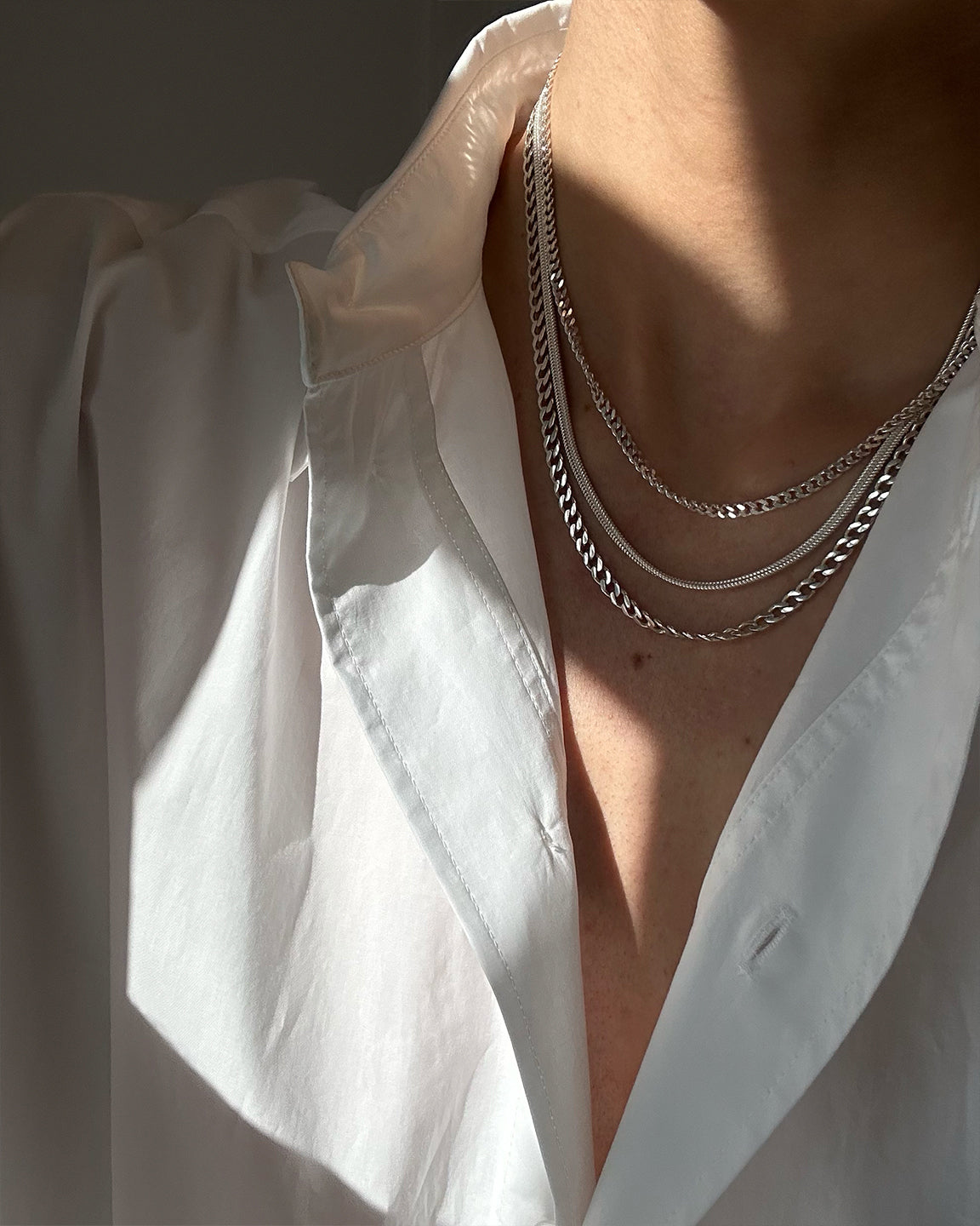 Curb Halskjede Large