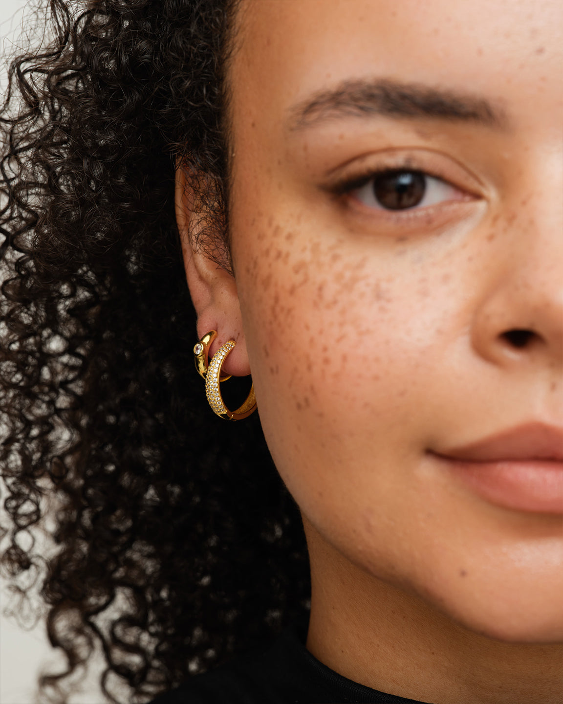 Dome Pave Hoops X-Large