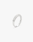 Dome Slim Pave Ring